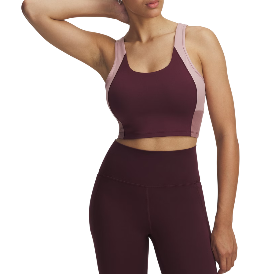 Crop top Under Armour Meridian Colorblock Tank Bourgogne | 6004001-651