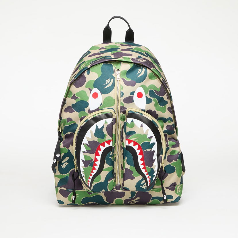 Rygsæk BAPE A BATHING APE Camo Shark Daypack Grøn | 001BAL301007MGRN