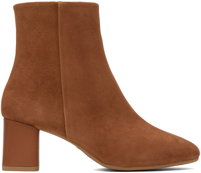 Tilbehør Repetto Repetto Phoebe Suede Ankle Boots Brun | V690CVVED