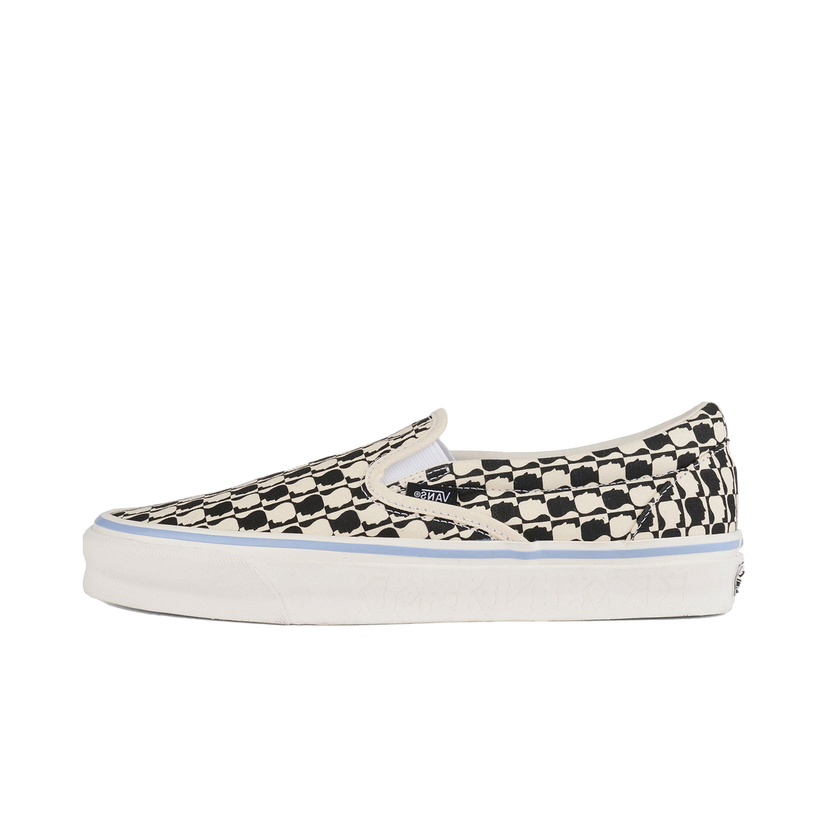 Sneakers og sko Vans OG Slip-On LX Brain Dead Checkerboard Hvid | VN0A45JKBA2