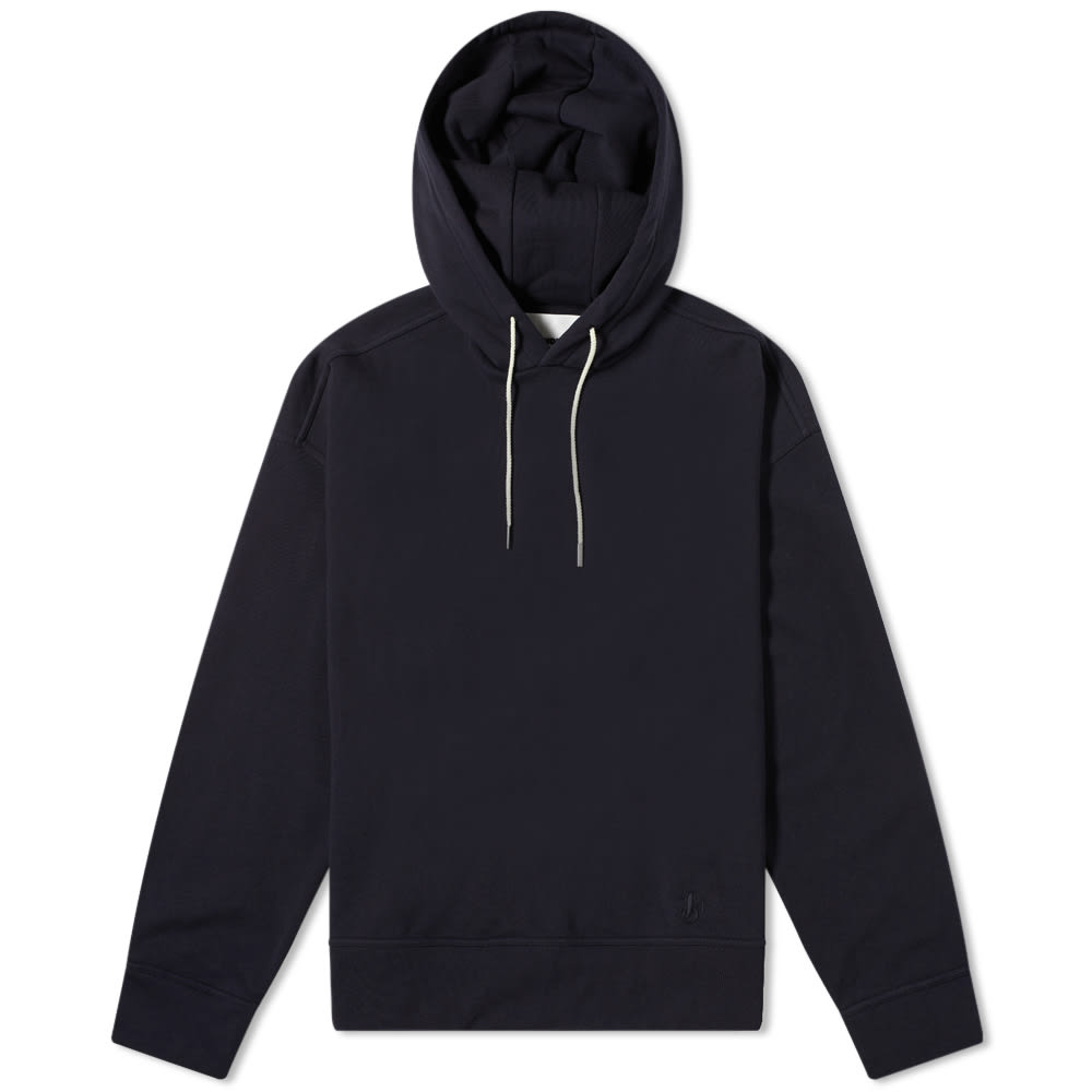 Sweatshirt Jil Sander Plus Popover Hoody Sort | JPUS707526-MS248608-401, 0