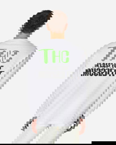 T-shirt Pleasures THC Longsleeve T-Shirt Hvid | P23SP054 WHITE, 1