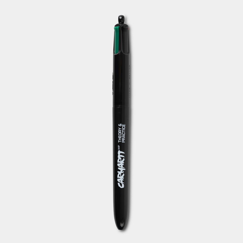 Tilbehør Carhartt WIP Theory and Practice 4-Color Ballpoint Pen Sort | I035872_1