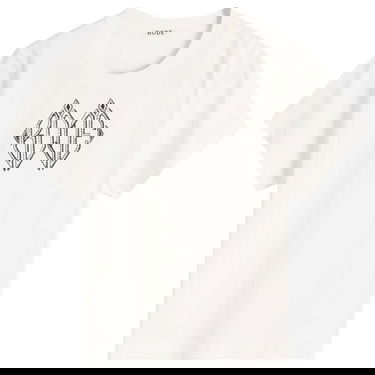 T-shirt Bode Diamond Monogram T-Shirt Hvid | WRF25CS018-CREAM, 0