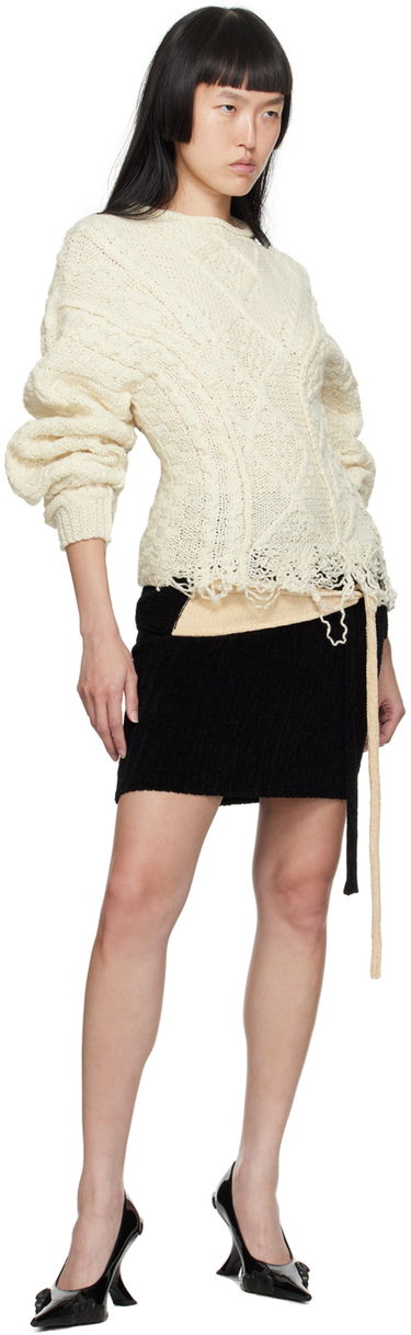 Nederdel Ottolinger Ottolinger Self-Tie Miniskirt Sort | 707202, 3