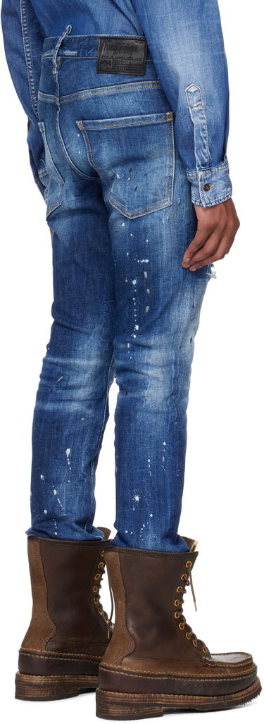 Jeans DSQUARED2 Dsquared2 Cool Guy Ripped Wash Jeans Blå | S74LB1635_S30872, 2