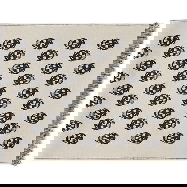 Tørklæde Alexander McQueen Reversible Skull Scarf Beige | 6244254226Q-9960, 0