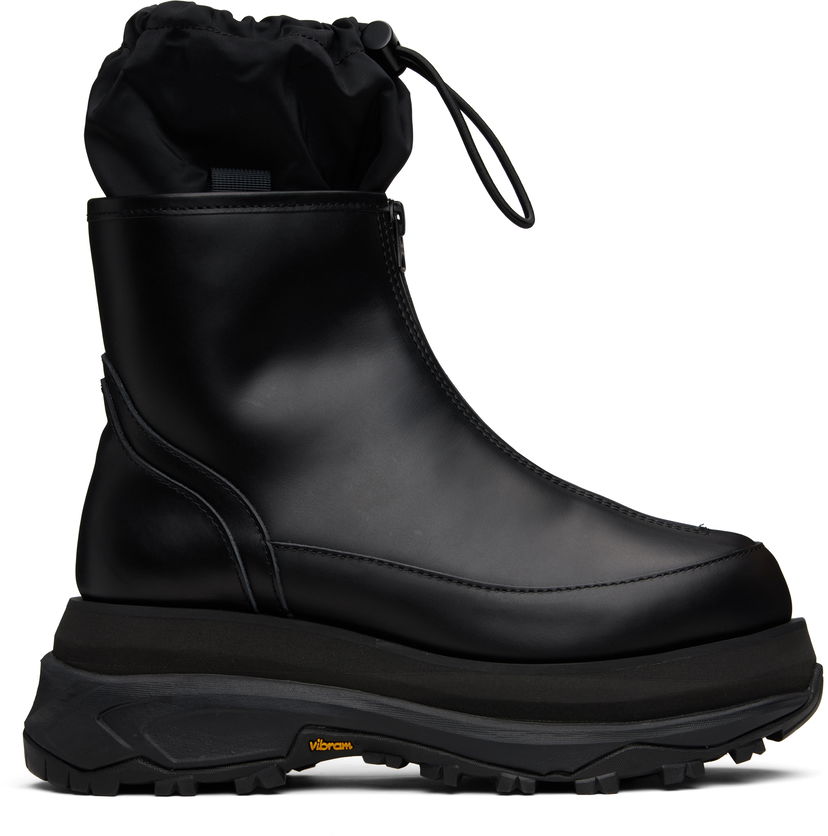 Sneakers og sko sacai sacai Zip Up Boots Sort | 25-08087