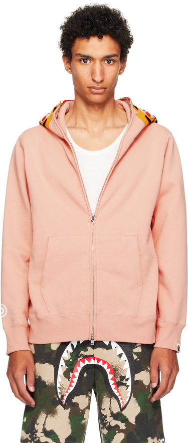 Sweatshirt BAPE Tiger Full Zip Hoodie Lyserød | 001ZPL301006M, 0