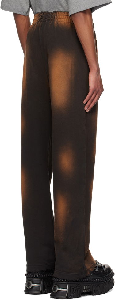 Joggingbukser We11done Washed Logo Sweatpants Brun | WD-TA3-24-701-U-BK, 2