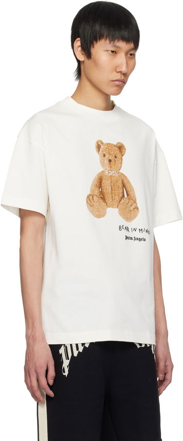 T-shirt Palm Angels Palm Angels 'Bear in Mind' T-Shirt Hvid | PMAA001S25JER0050360, 1