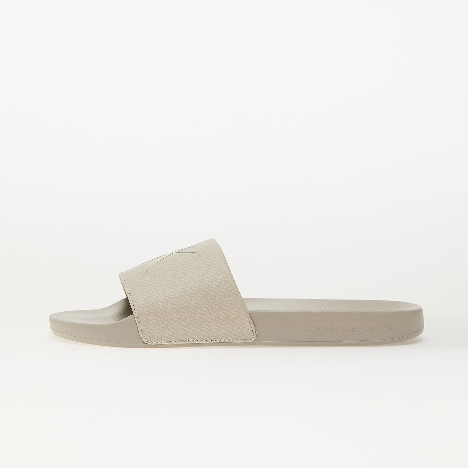 Sneakers og sko CALVIN KLEIN Slide Aop Print Beige Beige | YM0YM01269 ACF, 0