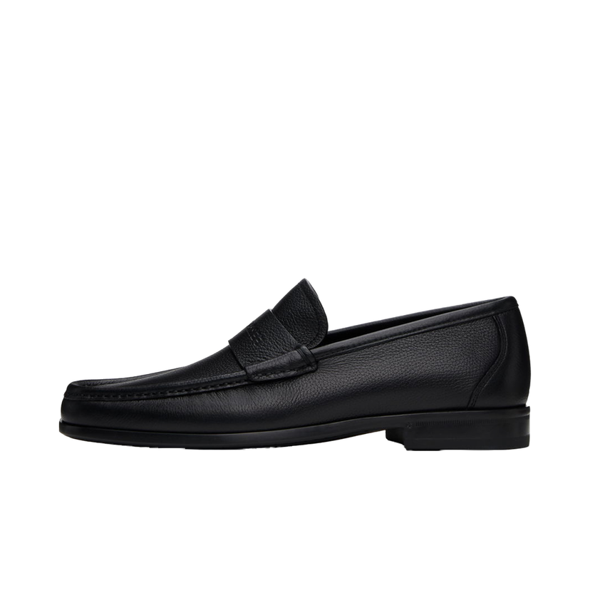 Sneakers og sko FERRAGAMO Signature Leather Loafers Sort | 768164