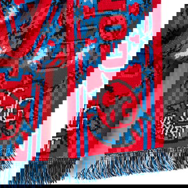 Tørklæde Comme des Garçons CDG SHIRT Knitted Scarf Rød | FP-K401-051-1, 2