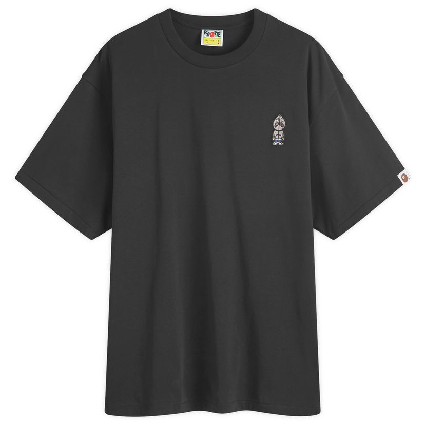 T-shirt BAPE A Bathing Ape One Point Shark Sejin T-Shirt Sort | 001TEK301304M-BLK