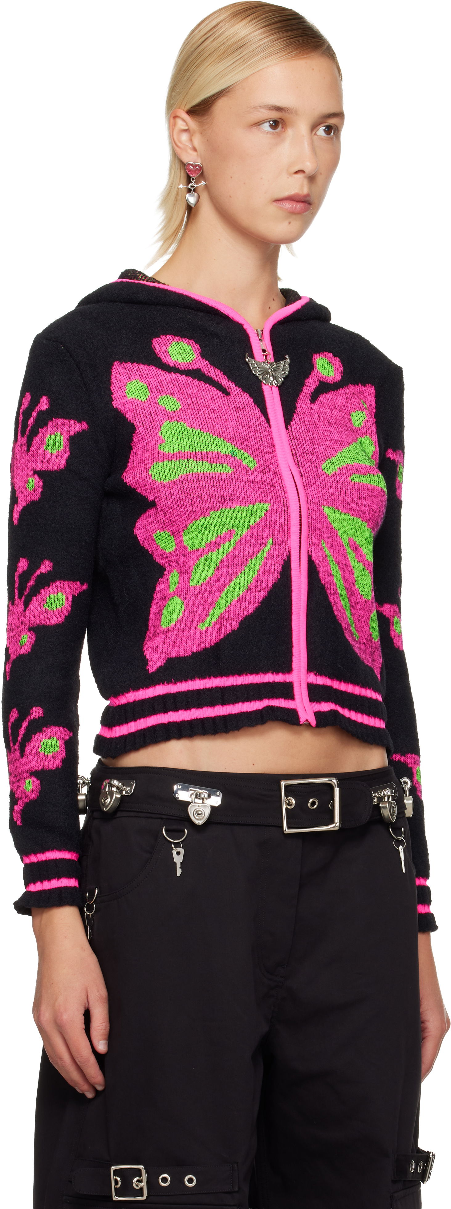 Sweatshirt Chopova Lowena Chopova Lowena Butterfly Hoodie Flerfarvet | 5258, 1