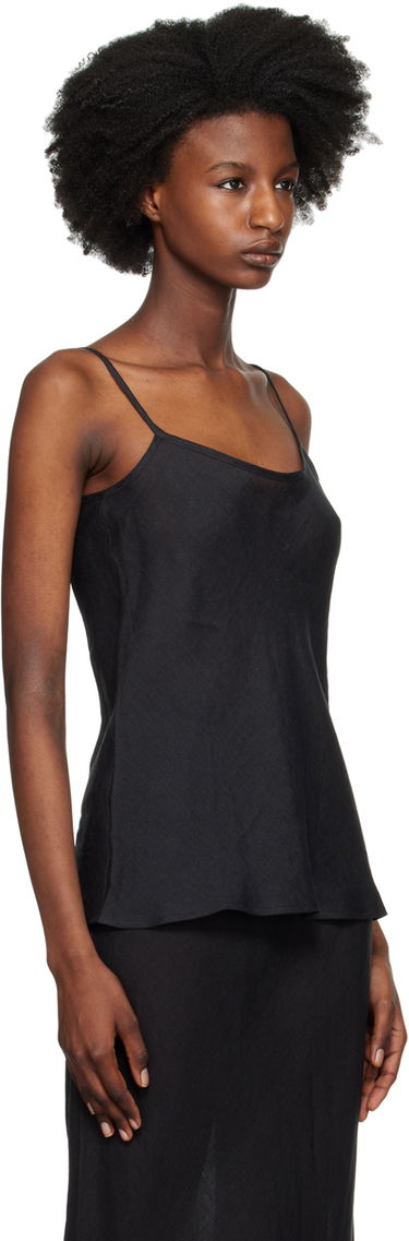 Tanktop Baserange Dydine Black Camisole Top Sort | TODY-SL-000, 1