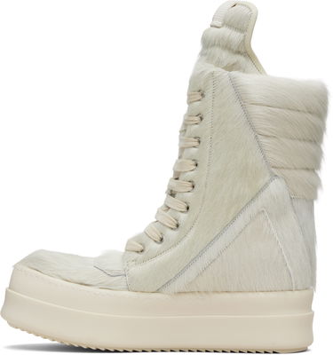 Sneakers og sko Rick Owens Concordians Megageobaskets Beige | RR02E1855 LHL, 2