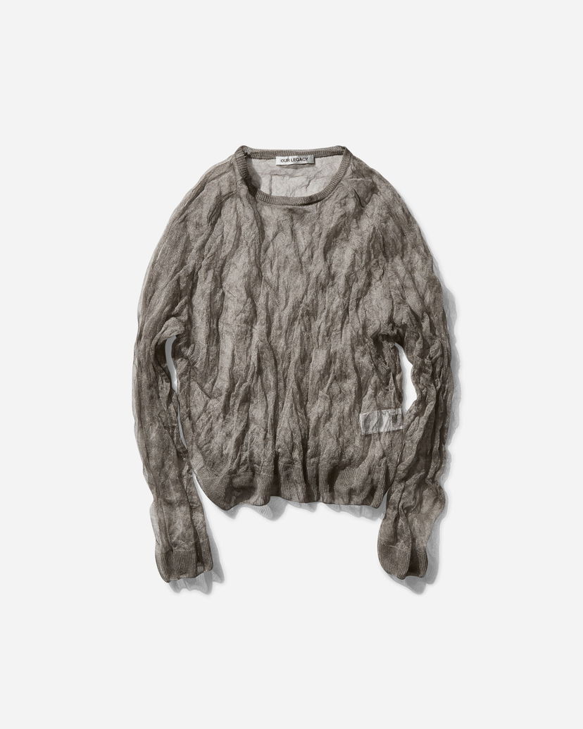 Sweater OUR LEGACY True Roundneck Sweater Brun | W2253TA 001