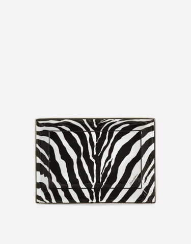 Home decor Dolce & Gabbana Porcelain Zebra Print Trinket Dish Onesize Flerfarvet | TCC199TCAMJUZ003, 2