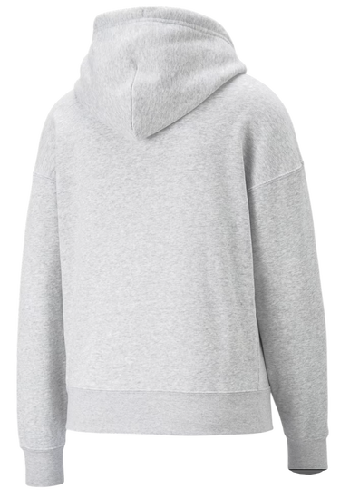 Sweatshirt Puma Team Hoodie Grå | 538378-004, 3