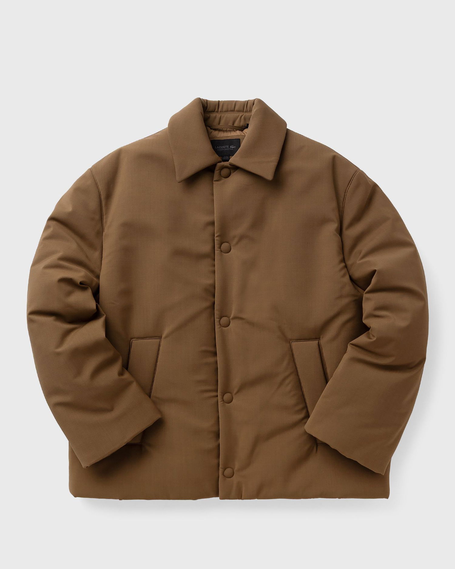 Jakke Lacoste Quilted Coach Jacket Brun | BH3714-52I, 0