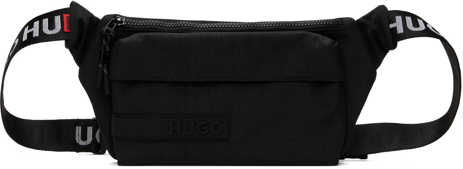 Taljetaske BOSS Logo Patch Belt Bag Sort | 50541968, 0