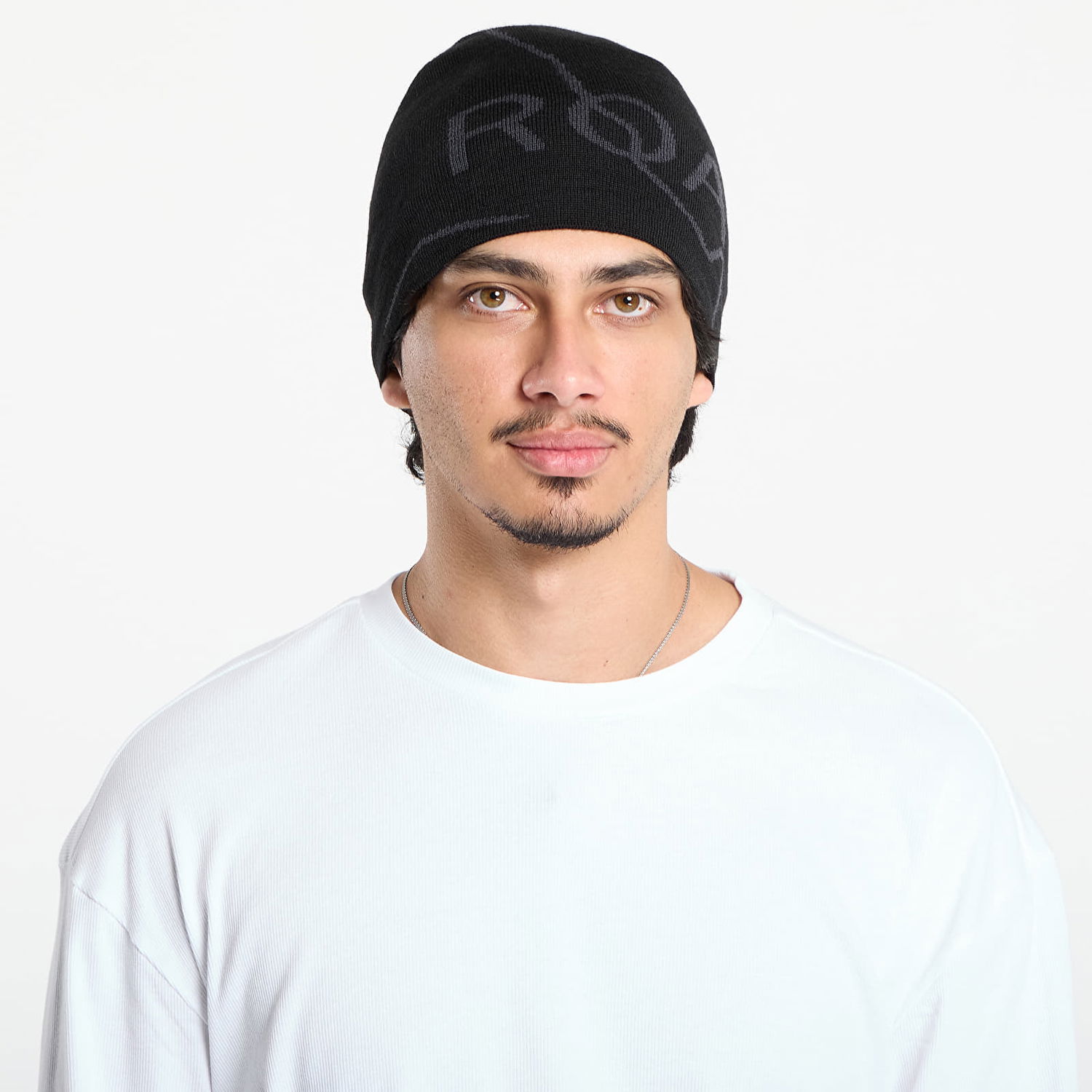 Beanie ROA ROA Logo Wool Beanie Sort | RBUW288YA12 BLK0001, 0