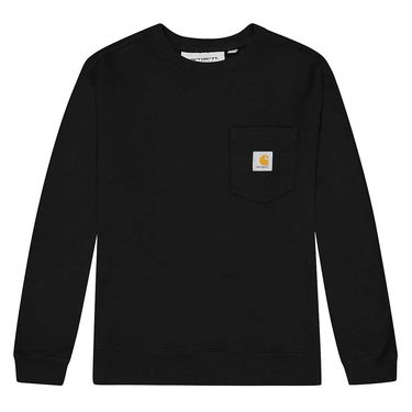 Sweatshirt Carhartt WIP Pocket Sweat Sort | I027681, 1