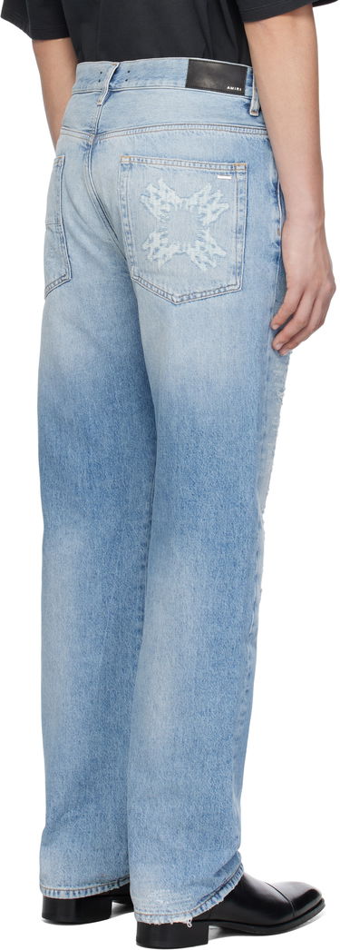 Jeans AMIRI AMIRI 'MA' Quad Repaired Straight Jeans Blå | AMDNGH1070, 2