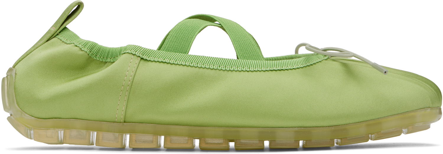Tøj Simone Rocha Simone Rocha Grip Ballerina Flats Grøn | BPT1 0802, 0