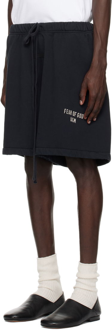 Shorts Fear of God Essentials Heavy Fleece Soccer Shorts Sort | 160HO244310F, 3