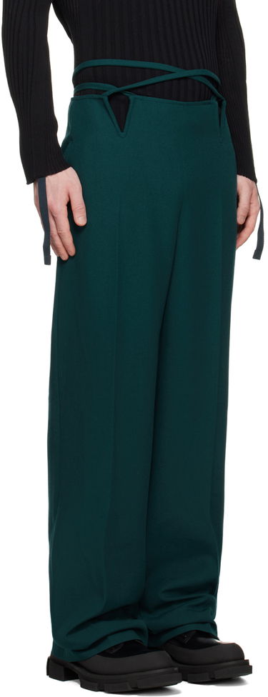 Bukser Dion Lee V-Wire Detail Tailored Trousers Sort | C2104R23, 4