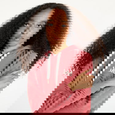 Sweatshirt Lee Essential Hoodie Lyserød | 112355152, 2