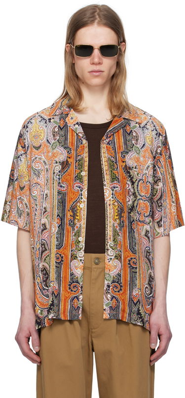 Skjorte ISABEL MARANT Isabel Marant Vazlo Paisley Shirt Orange | CH0236HA-C2I08H, 0