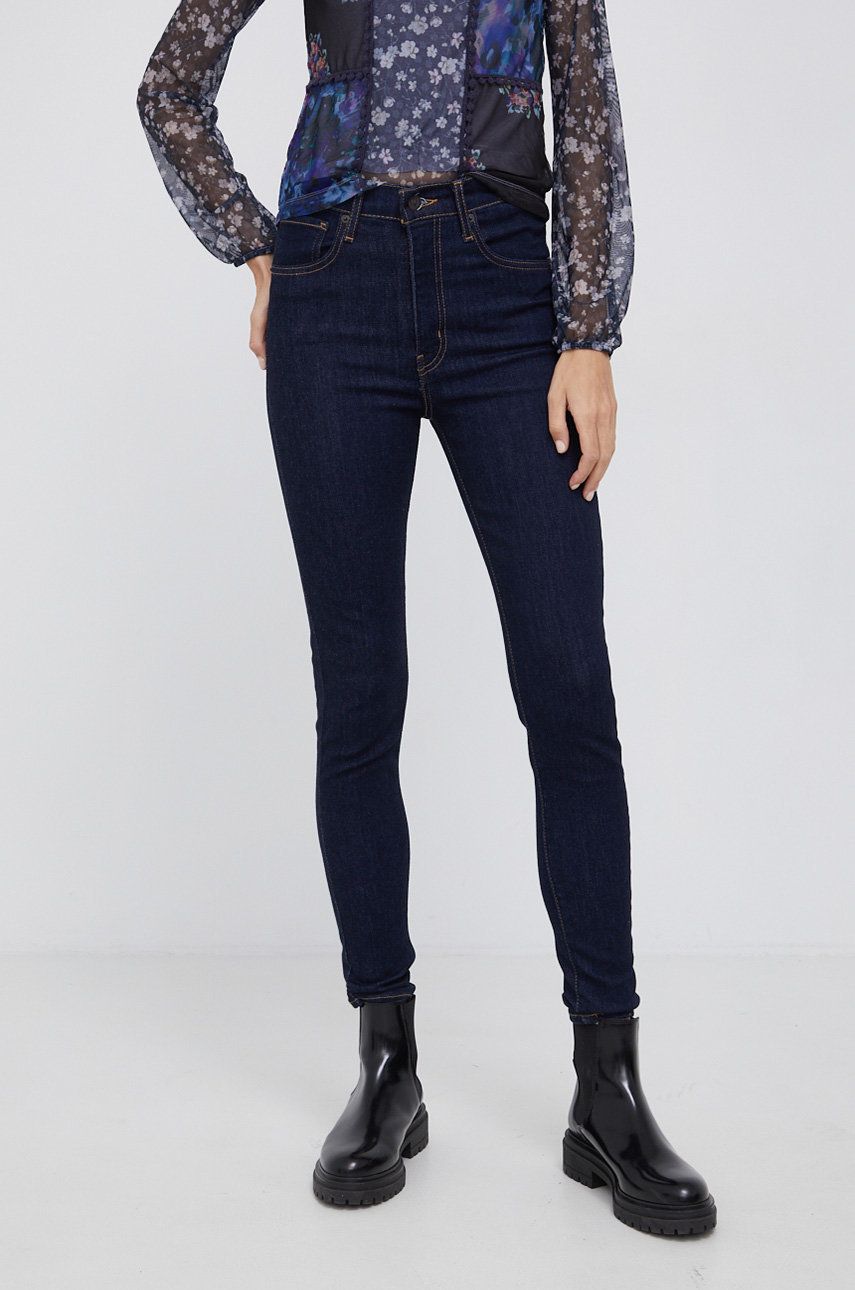 Jeans Levi's Mile High High Waist Jeans Mørkeblå | 22791.0193, 0