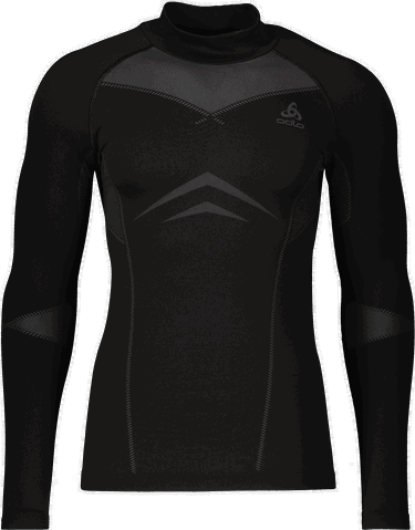T-shirt Odlo Odlo Performance Fundamentals Light Turtle Neck Long Sleeve Underwear Shirt Sort | 197452-15000, 0