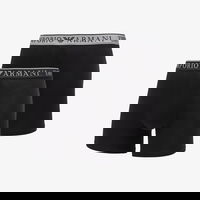 EA7 Bottom Trunk 2-Pack Black/ Black