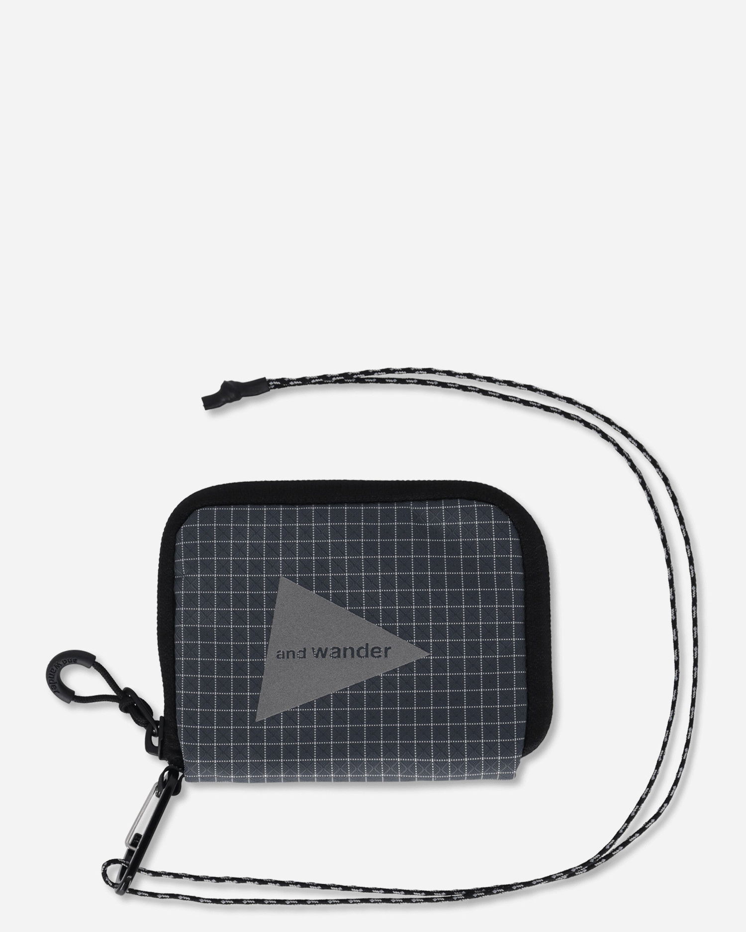 Tegnebog and wander Ocean Ripstop Zipper Wallet with Lanyard Grå | 5745977119 020, 1