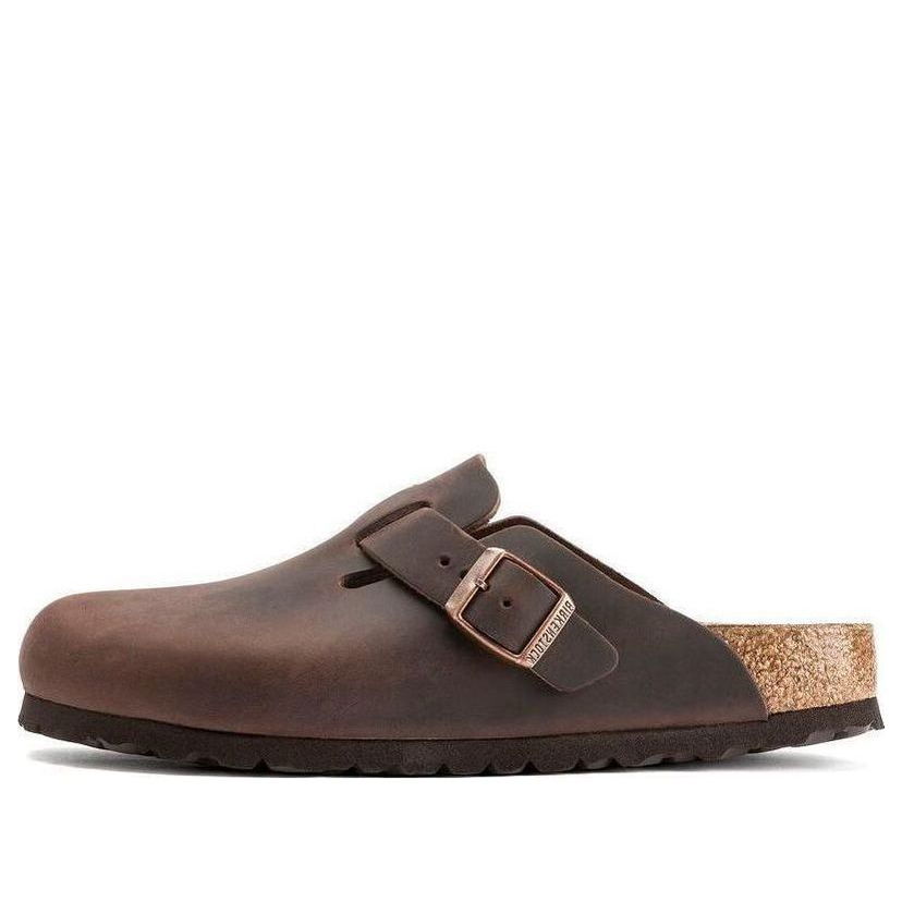Sneakers og sko Birkenstock Boston Oiled Leather Clogs Brun | 0860133