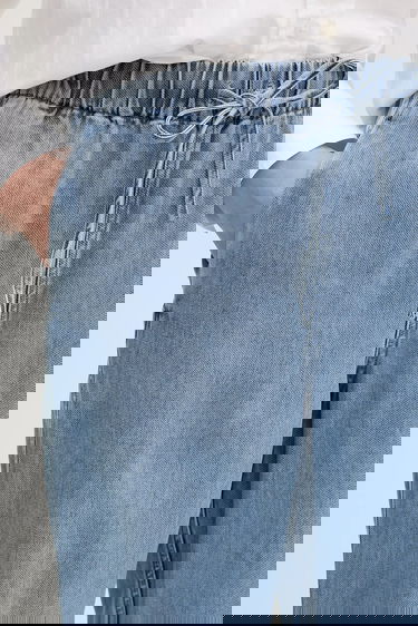 Jeans Samsoe Samsoe Samsoe Samsoe SAHOYSA High Waist Jeans Blå | F25200077, 3