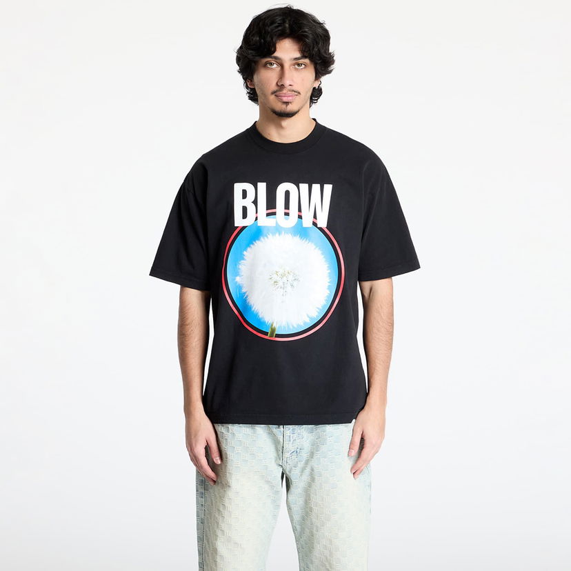 T-shirt Pleasures PLEASURES Blow T-Shirt Sort | P25SP054 BLACK