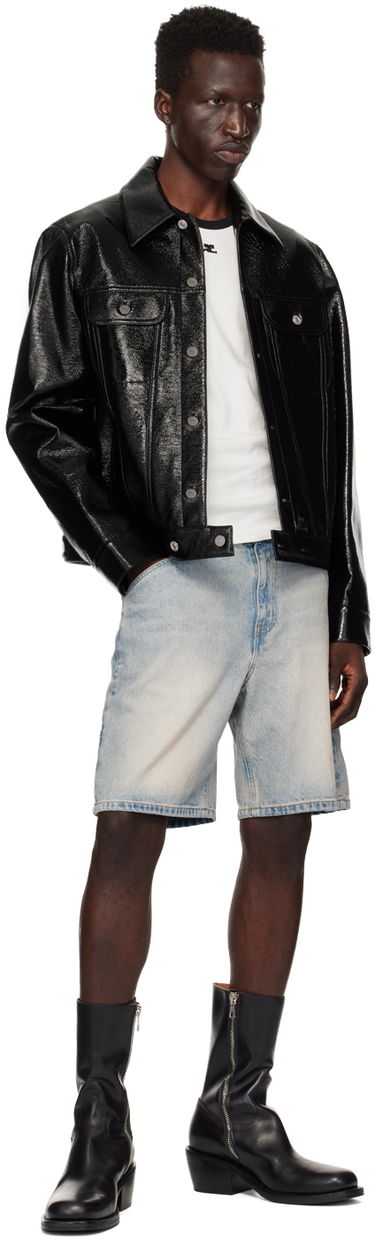 Jakke Courrèges Courrèges Trucker Jacket Sort | VESCBL063VY0014, 3
