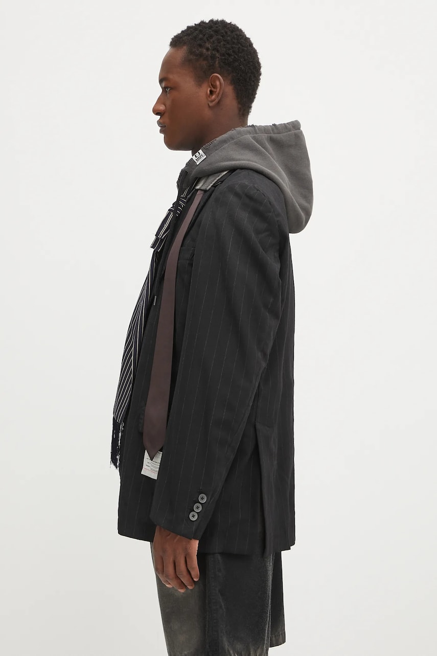 Jakke Maison MIHARA YASUHIRO Maison MIHARA YASUHIRO Triple Layered Jacket Sort | A14JK031, 1