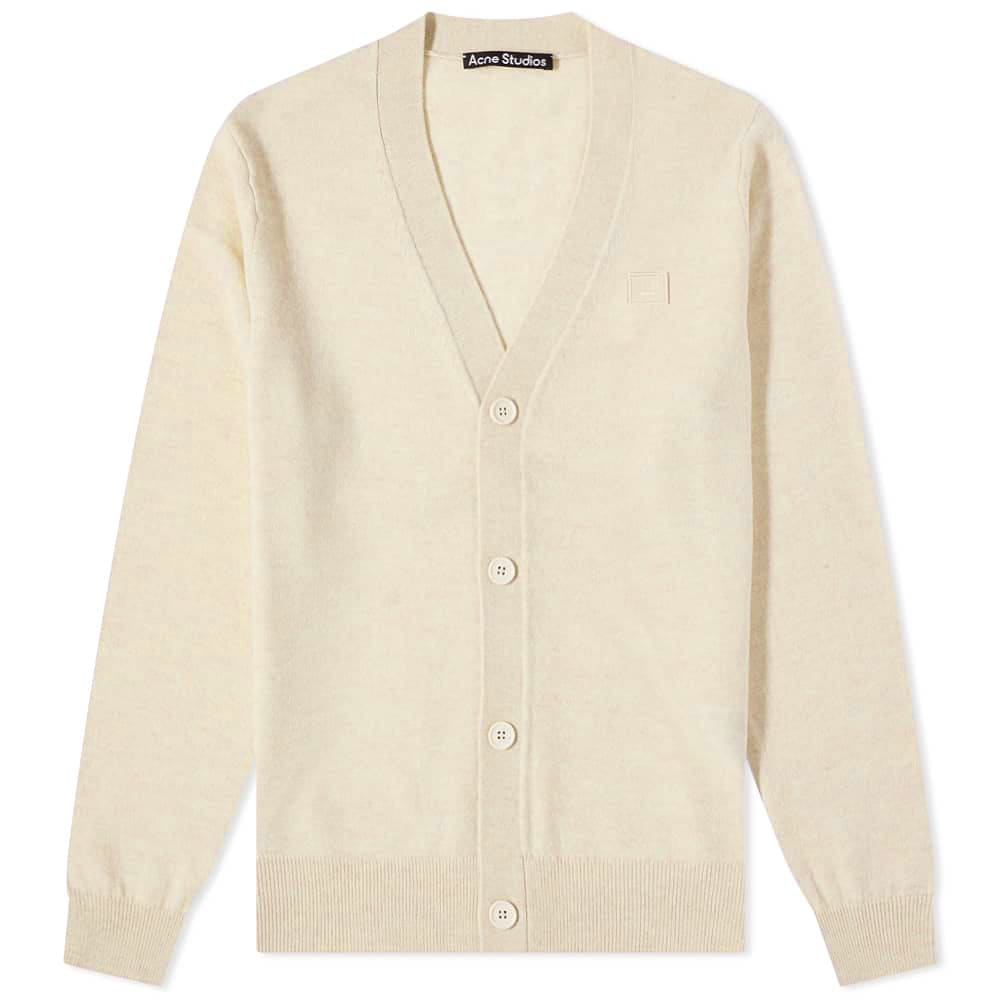 Sweater Acne Studios Keve Face Cardigan Beige | C60038-633, 0
