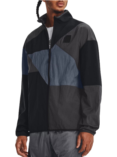 Jakke Under Armour Curry FZ Woven Jacket Sort | 1377304-001