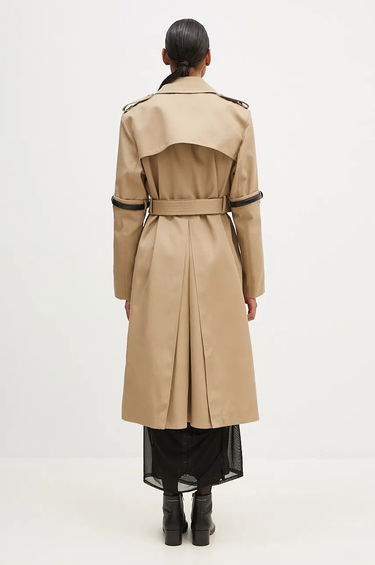 Trenchcoat Coperni Hybrid Trench Coat Beige | COPM21836, 2