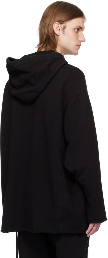 Sweatshirt Rick Owens Rick Owens DRKSHDW Peter Hollywood Hoodie Sort | DU01E3280 FP, 2