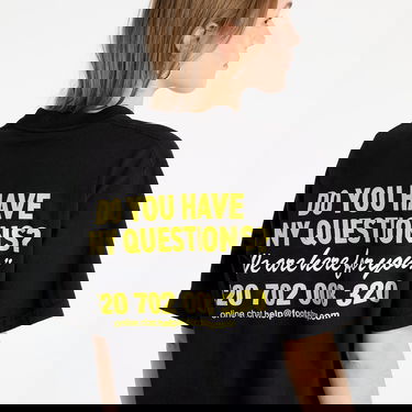 T-shirt Pleasures FTSHP x Questions T-Shirt Sort | P24W075 BLACK, 7