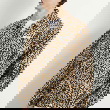 Jakke BAPE A Bathing Ape Wild Leopard Coach Jacket Beige | 001LJL801306M-BEI, 5